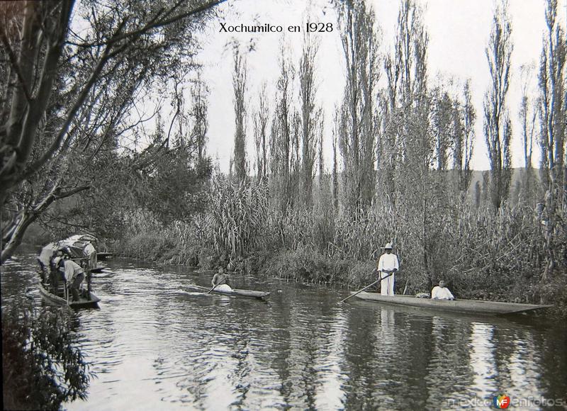 Xochimilco en 1928