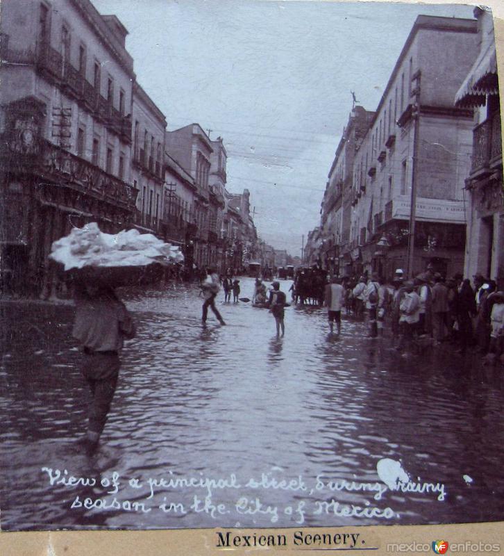 Escena despues de la lluvia