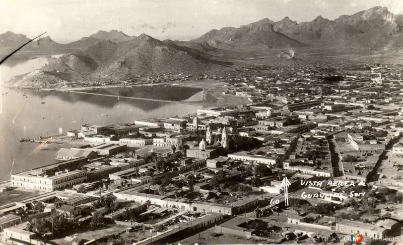 Vista aérea de Guaymas