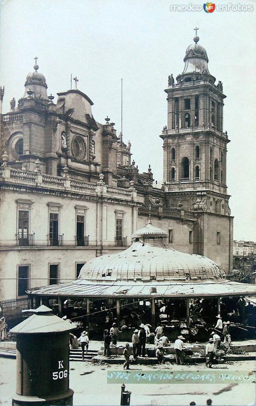 Mercado de las Flores por HUGO BREHME