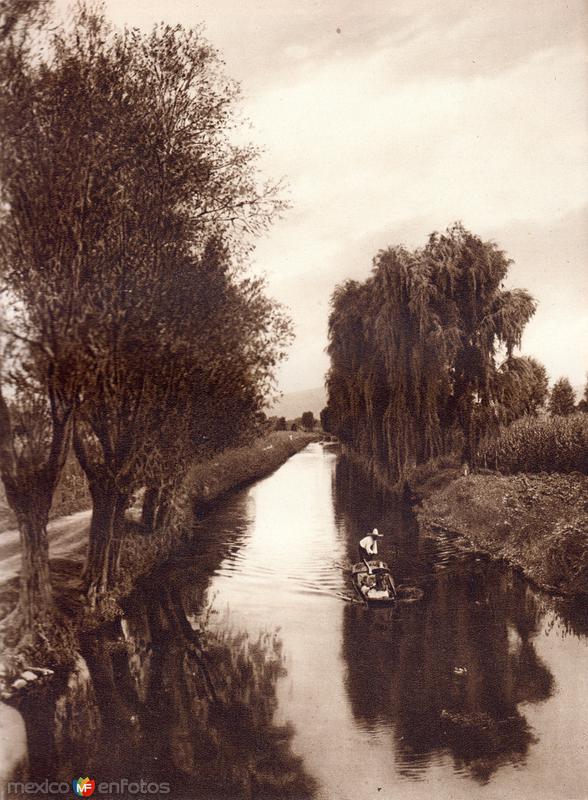 Canal de la Viga (circa 1920)