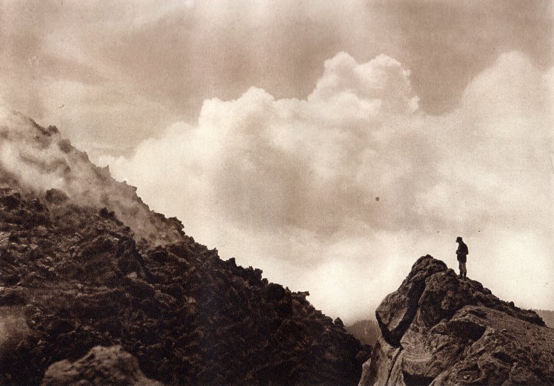 El Cvolcán de Colima (circa 1920)