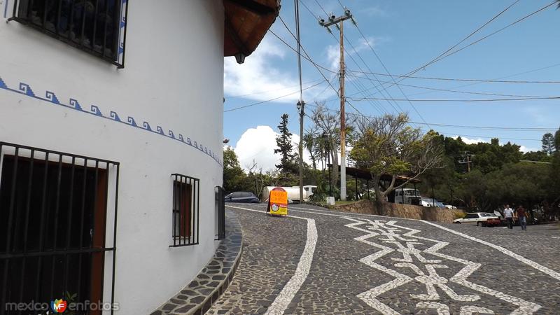 Calles empedradas del pueblo mágico. Julio/2012