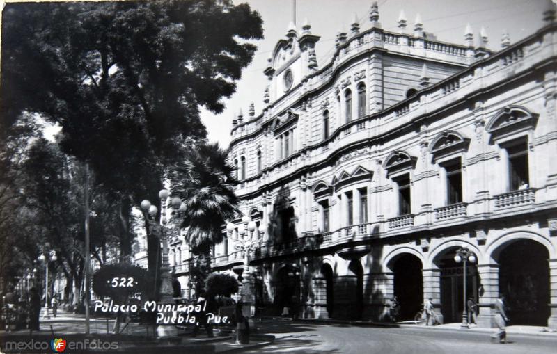 Palacio municipal de Puebla 1931