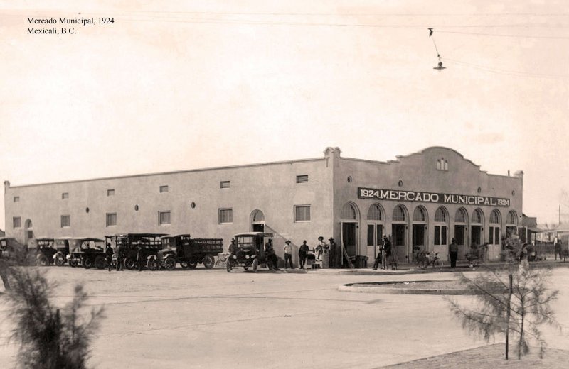 Mexicali, Mercado Municipal, 1924