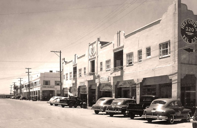 Mexicali, Hotel Moderno, 1950