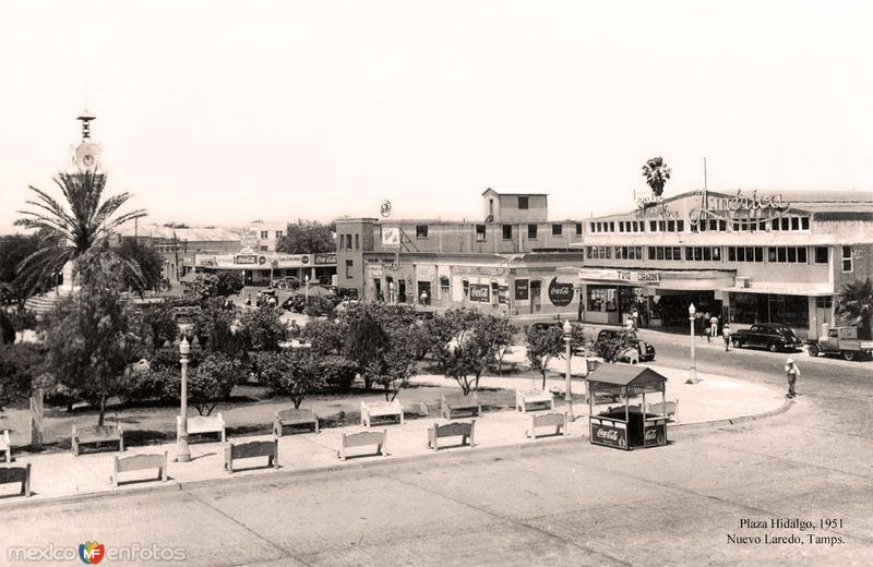 Nuevo Laredo, Plaza Hidalgo, 1951