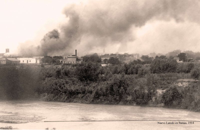 Nuevo Laredo en llamas, 1914