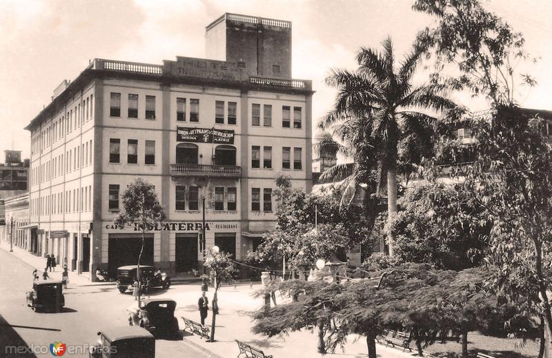 Tampico, Hotel Inglaterra, 1938