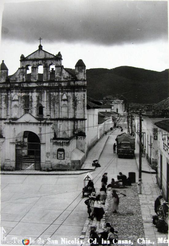 Templo de San Nicolas - San Cristóbal de las Casas, Chiapas  (MX14150470941998)