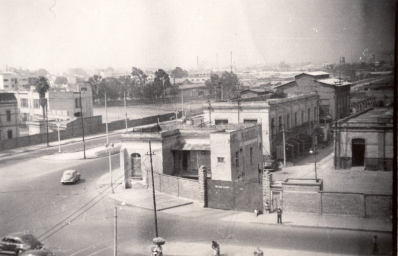 Calles de la Ciudad de México en la década de 1940