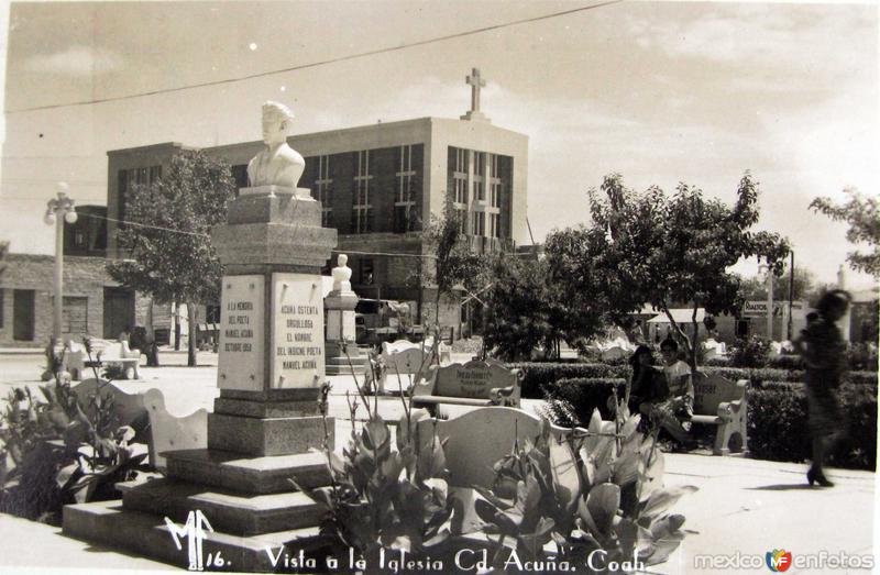 Vista A La Iglesia Ciudad Acuña Coahuila