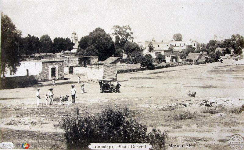 Panorama de Ixtapalapa por el fotografo FELIX MIRET