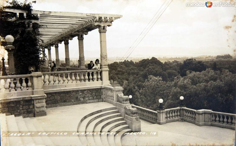 Pergola en el bosque de Chapultepec