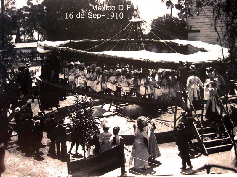 Fiesta durante el CENTENARIO Sep-16 1910