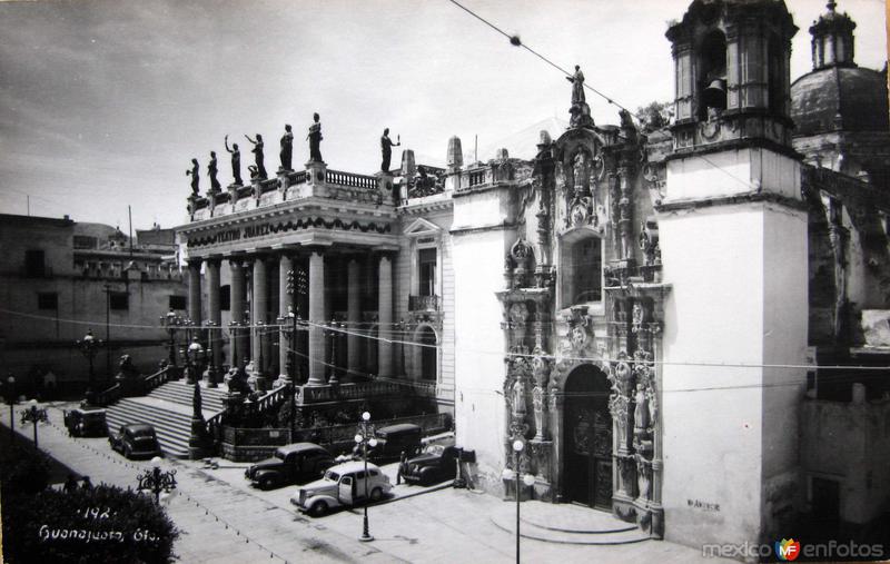 Interior del Teatro Juarez