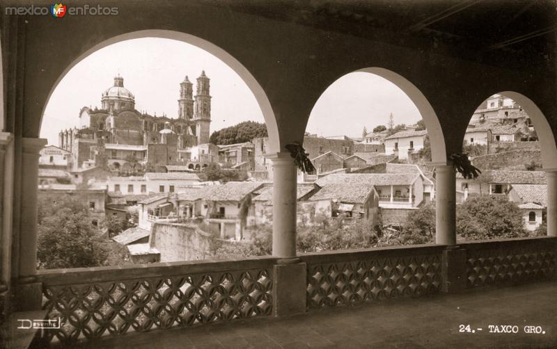 Vista panorámica de Taxco