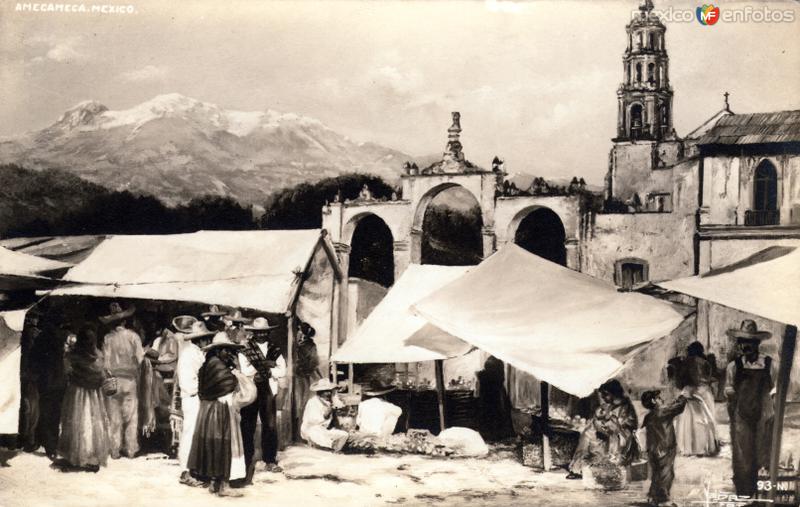 Vista del Iztaccíhuatl