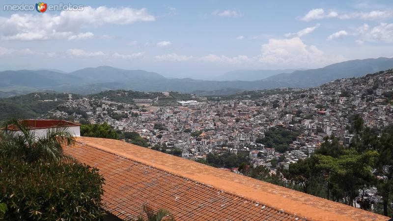 Ciudad de Taxco desde el teleférico. Julio/2014