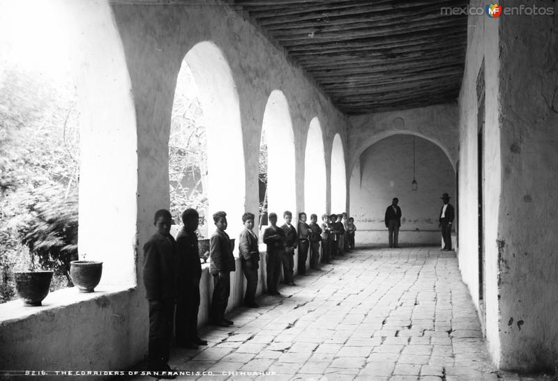 Fotos de Chihuahua, Chihuahua, México: Corredor de San Fracisco (por William Henry Jackson, c. 1888)