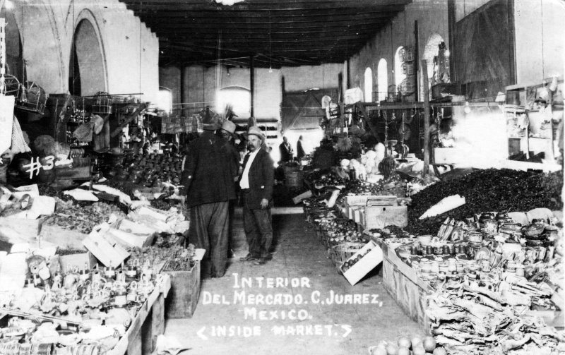 Interior del Mercado Cuauhtémoc