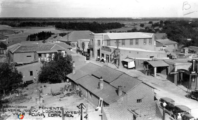 Vista al poniente