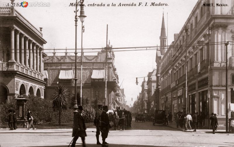 Entrada a la Avenida Francisco I. Madero