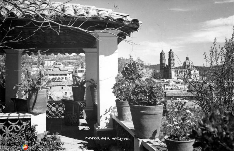 Vista al Templo de Santa Prisca