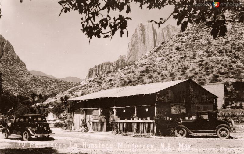 Merendero en el Cañón de La Huasteca