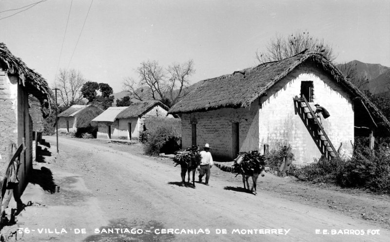 Una calle de Santiago