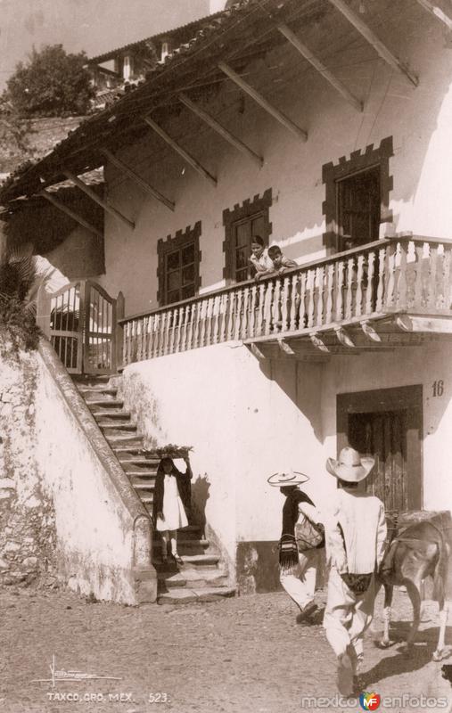 Escena típica en Taxco