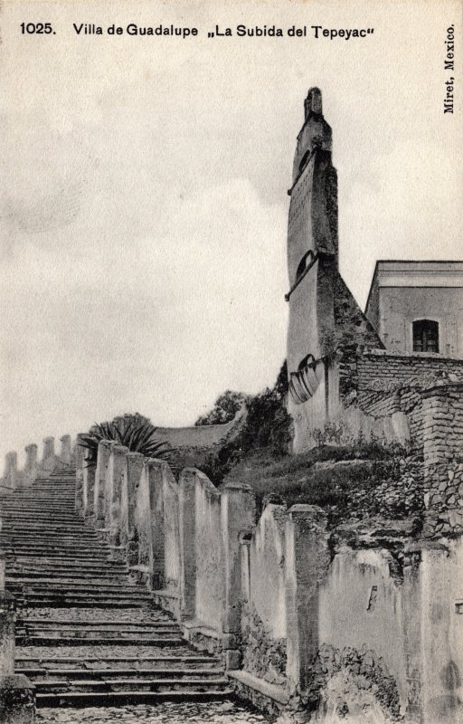 Subida al Cerro del Tepeyac