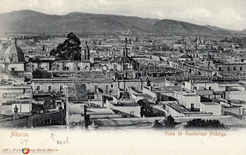 Vista panorámica de la Villa de Guadalupe