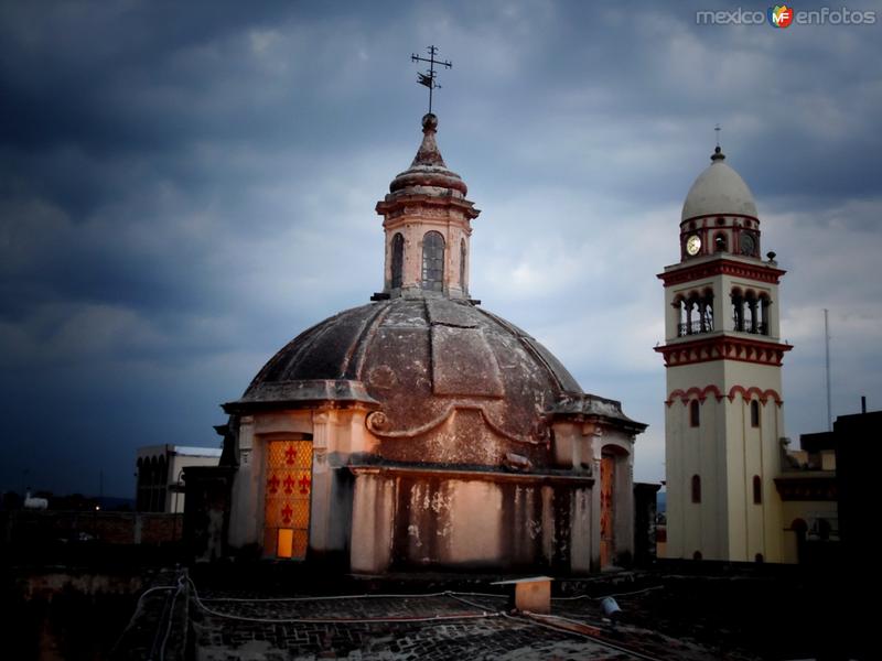 Cúpula de la 3a Orden y Torre del Mercado Morelos.