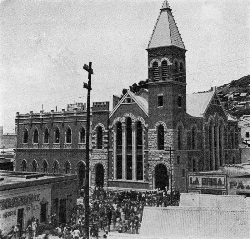 Templo Metodista de Pachuca (ca. 1909)