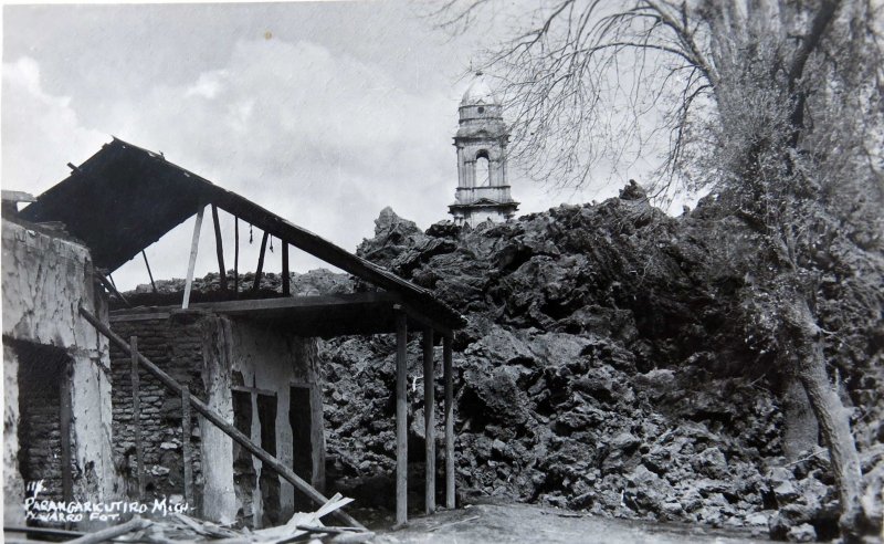 LA IGLESIA DE SAN JUAN Y LA LAVA SOLIDIFICADA