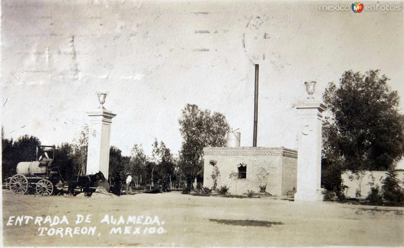 ENTRADA DE LA ALAMEDA