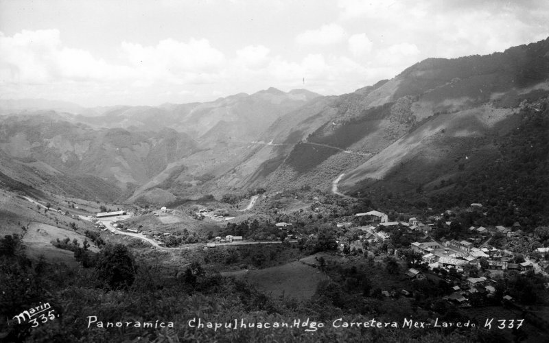 Vista panorámica en la Carretera México - Laredo