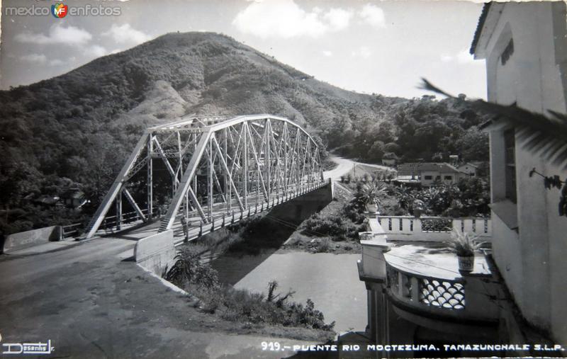 Fotos de Tamazunchale, San Luis Potosí, México: PUENTE RIO MOCTEZUMA