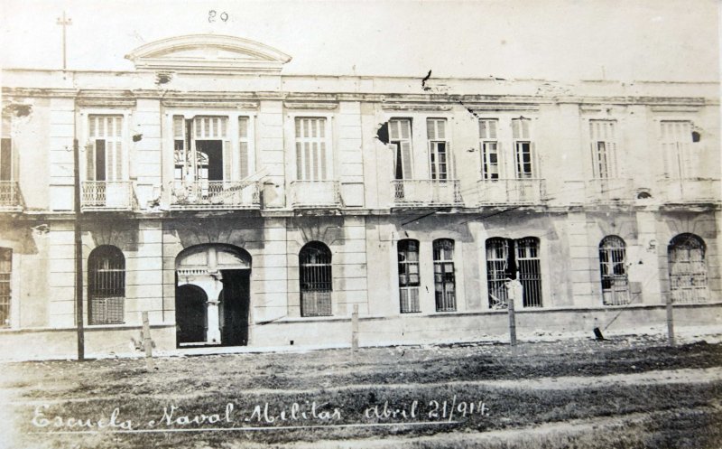 ESCUELA NAVAL MILITAR DURANTE LA REVOLUCION MEXICANA 1914