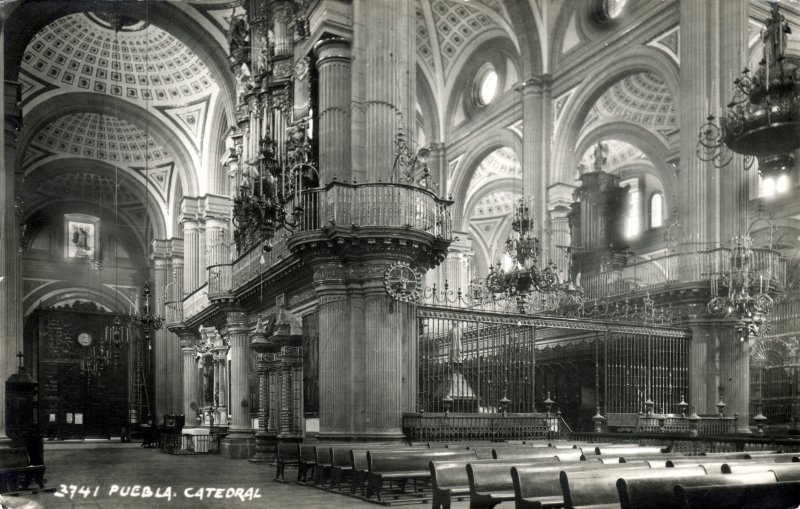 Interior de la Catedral de Puebla