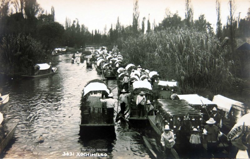 CANALES DE XOCHIMILCO Por HUGO BREHME