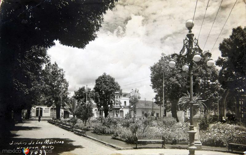 JARDIN DE LOS MARTIRES