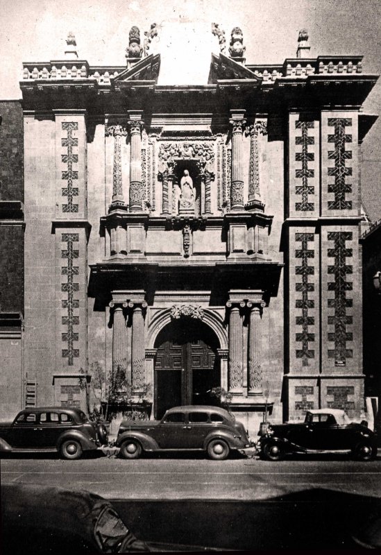 Templo de San Bernardo (ca. 1945)