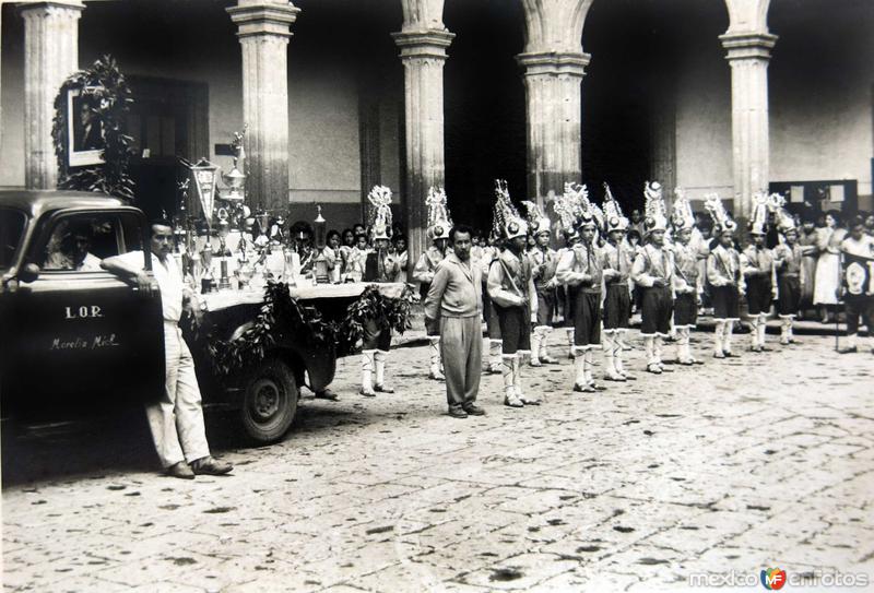 Evento Civico en Morelia Michoacan