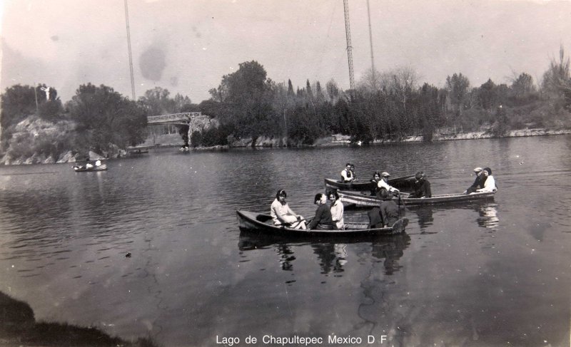 Lago de Chapultepec Mexico D F