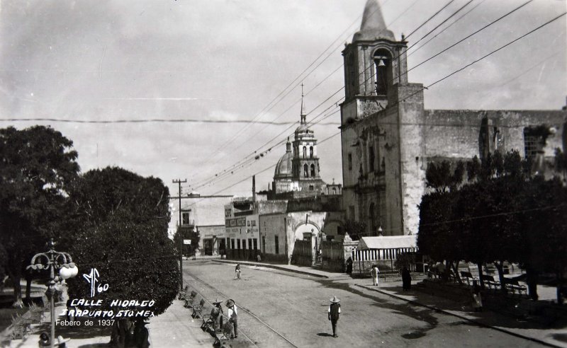 CALLE HIDALGO en Febrero de 1937