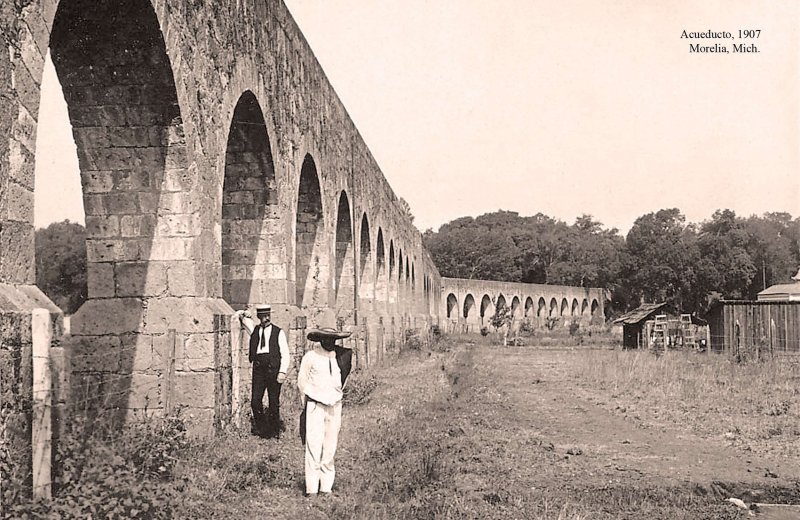 Morelia, Acueducto, 1907