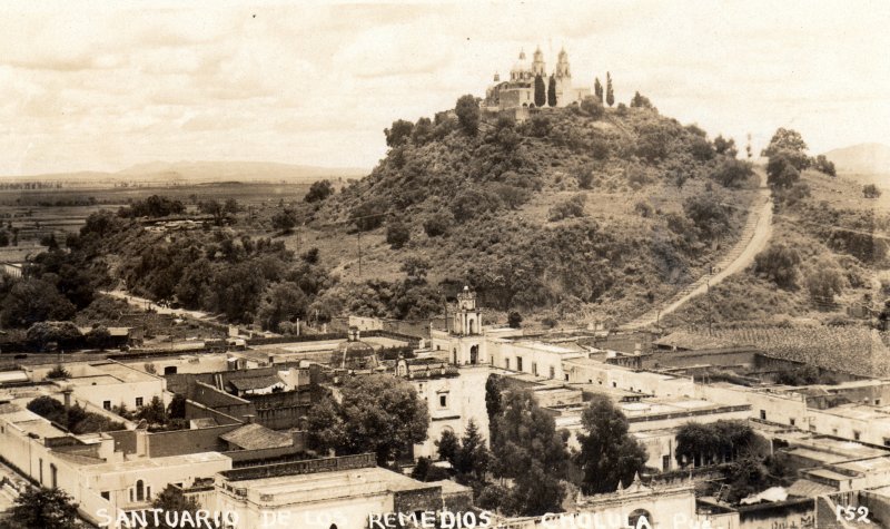 Vista del Santuario de los Remedios