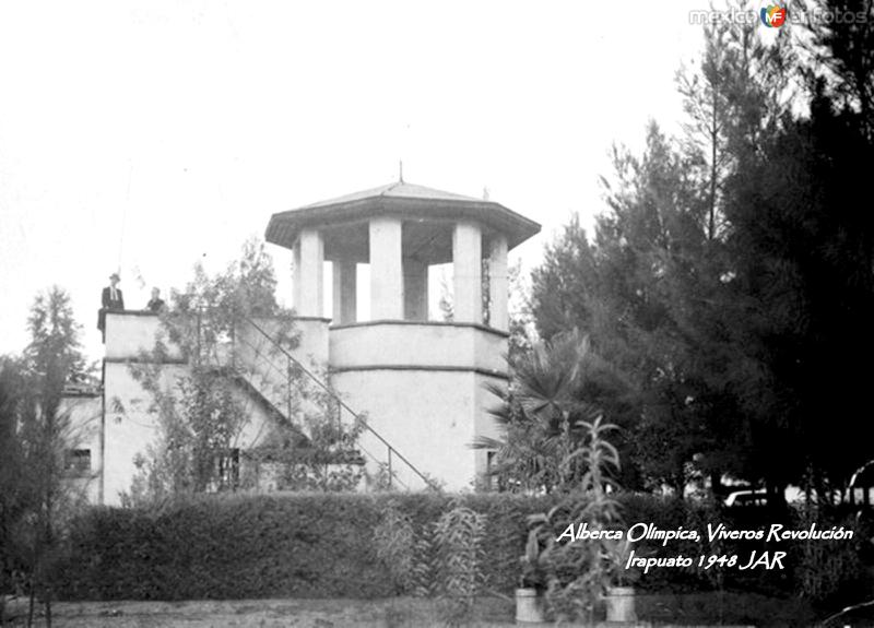 Alberca Olímpica, Viveros Revolución, Irapuato 1948 JAR